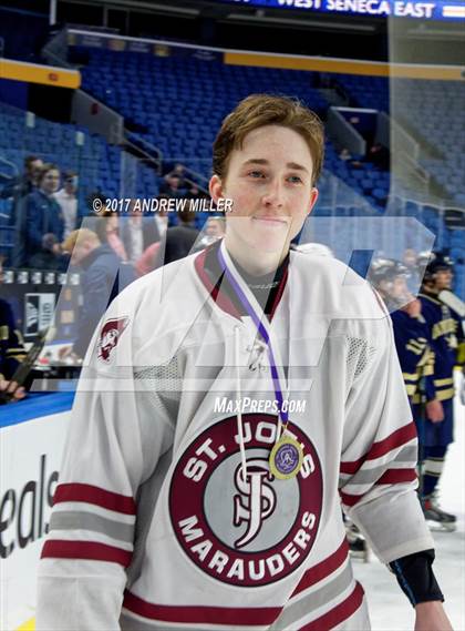 Thumbnail 3 in Canisius @ St. Joseph's Collegiate Institute WNYVHF Private School Final (Niagara Cup) photogallery.