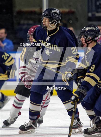 Thumbnail 3 in Canisius @ St. Joseph's Collegiate Institute WNYVHF Private School Final (Niagara Cup) photogallery.