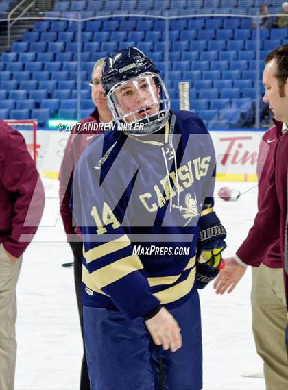 Thumbnail 2 in Canisius @ St. Joseph's Collegiate Institute WNYVHF Private School Final (Niagara Cup) photogallery.