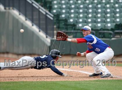 Thumbnail 2 in Leander vs. Bell (Rock Hardball Classic) photogallery.