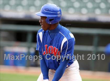 Thumbnail 3 in Leander vs. Bell (Rock Hardball Classic) photogallery.