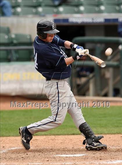 Thumbnail 2 in Leander vs. Bell (Rock Hardball Classic) photogallery.