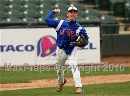 Thumbnail 1 in Leander vs. Bell (Rock Hardball Classic) photogallery.