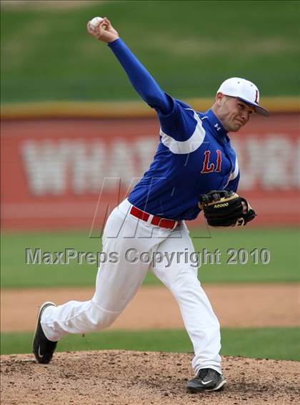 Thumbnail 3 in Leander vs. Bell (Rock Hardball Classic) photogallery.
