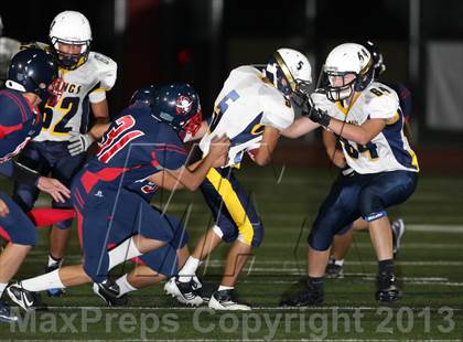 Thumbnail 2 in Bellarmine-Jefferson vs. Campbell Hall photogallery.