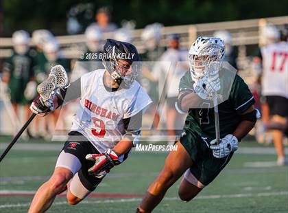 Thumbnail 2 in Minnechaug Regional @ Hingham (MIAA Division 2 Round of 16) photogallery.