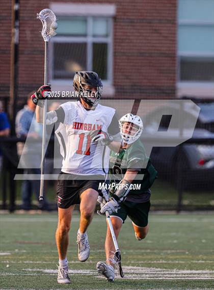 Thumbnail 2 in Minnechaug Regional @ Hingham (MIAA Division 2 Round of 16) photogallery.