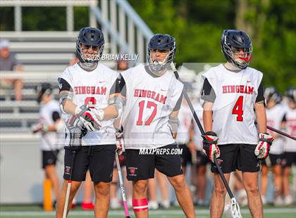 Thumbnail 3 in Minnechaug Regional @ Hingham (MIAA Division 2 Round of 16) photogallery.