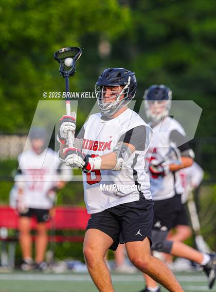 Thumbnail 2 in Minnechaug Regional @ Hingham (MIAA Division 2 Round of 16) photogallery.