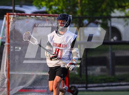 Thumbnail 2 in Minnechaug Regional @ Hingham (MIAA Division 2 Round of 16) photogallery.