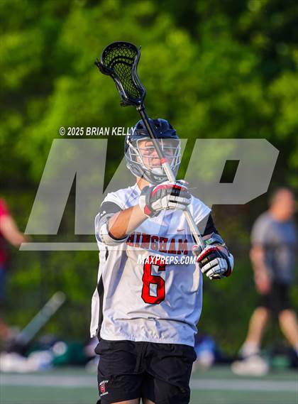 Thumbnail 2 in Minnechaug Regional @ Hingham (MIAA Division 2 Round of 16) photogallery.