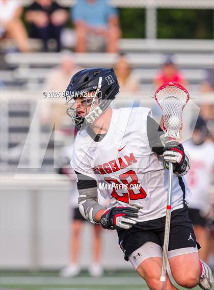Thumbnail 3 in Minnechaug Regional @ Hingham (MIAA Division 2 Round of 16) photogallery.