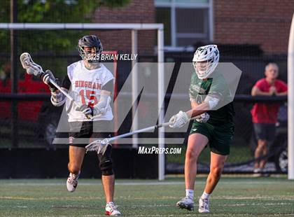 Thumbnail 1 in Minnechaug Regional @ Hingham (MIAA Division 2 Round of 16) photogallery.