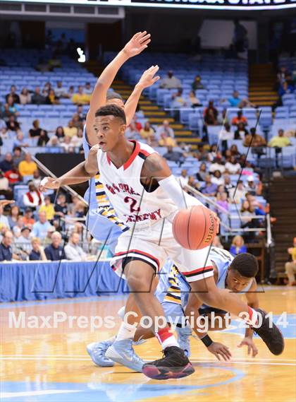 Thumbnail 3 in Winston-Salem Prep vs. East Carteret (NCHSAA 1A Final) photogallery.