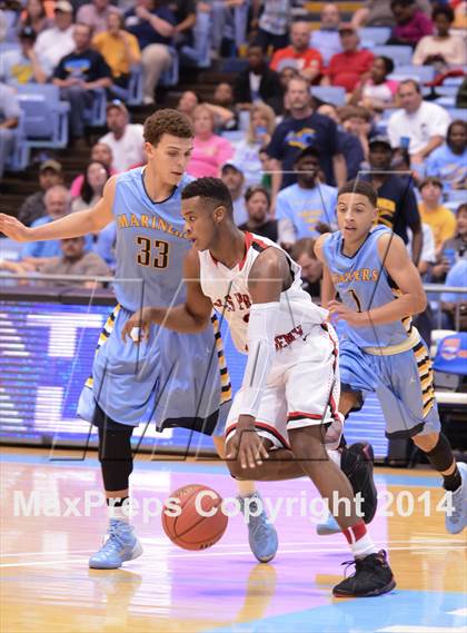 Thumbnail 3 in Winston-Salem Prep vs. East Carteret (NCHSAA 1A Final) photogallery.
