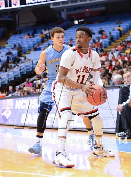 Thumbnail 2 in Winston-Salem Prep vs. East Carteret (NCHSAA 1A Final) photogallery.