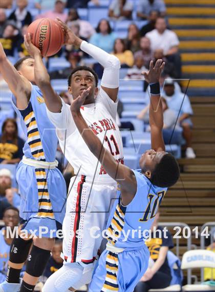 Thumbnail 2 in Winston-Salem Prep vs. East Carteret (NCHSAA 1A Final) photogallery.