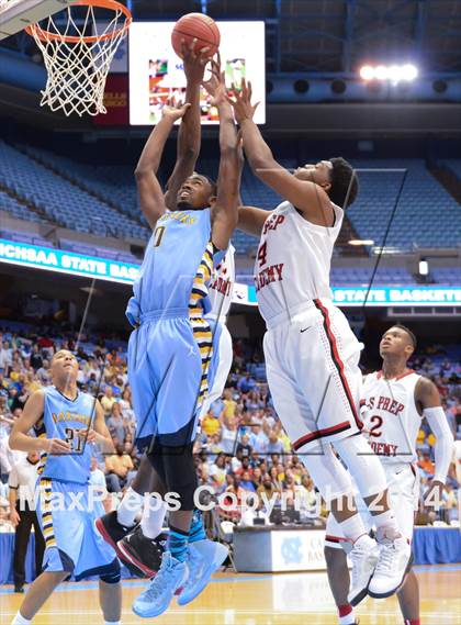 Thumbnail 3 in Winston-Salem Prep vs. East Carteret (NCHSAA 1A Final) photogallery.