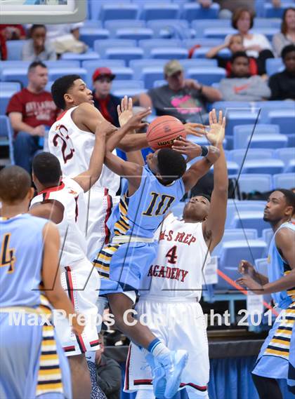 Thumbnail 2 in Winston-Salem Prep vs. East Carteret (NCHSAA 1A Final) photogallery.