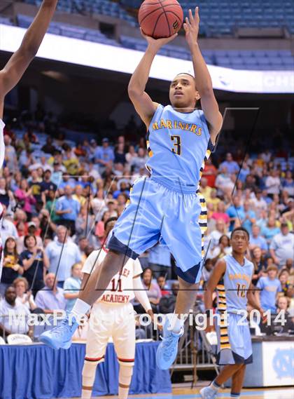 Thumbnail 2 in Winston-Salem Prep vs. East Carteret (NCHSAA 1A Final) photogallery.