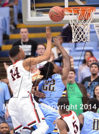 Thumbnail 3 in Winston-Salem Prep vs. East Carteret (NCHSAA 1A Final) photogallery.