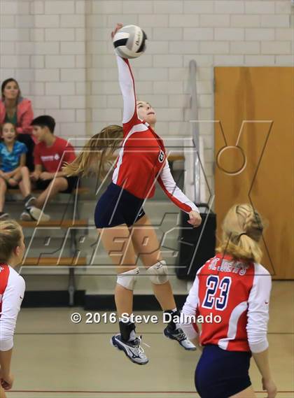 Thumbnail 3 in St. Joseph's Academy vs. St. Thomas More (Catholic League Tournament) photogallery.