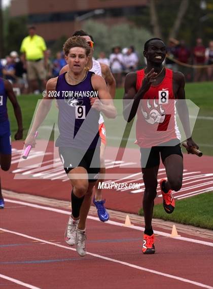 Thumbnail 1 in CHSAA 5A Finals (4 x 400 Meters) photogallery.