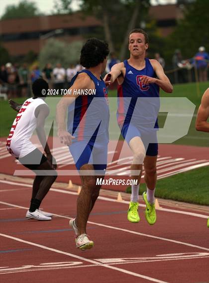 Thumbnail 1 in CHSAA 5A Finals (4 x 400 Meters) photogallery.