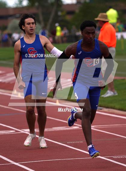 Thumbnail 1 in CHSAA 5A Finals (4 x 400 Meters) photogallery.