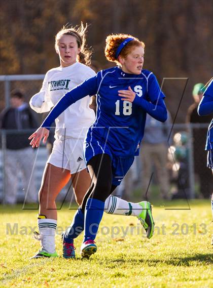 Thumbnail 2 in Southington vs Northwest Catholic (CIAC Class LL 1st Round) photogallery.