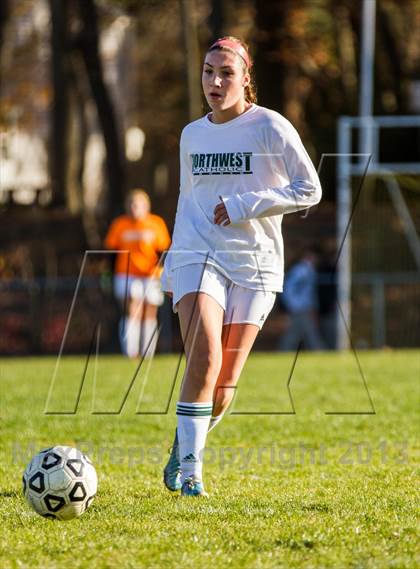 Thumbnail 2 in Southington vs Northwest Catholic (CIAC Class LL 1st Round) photogallery.