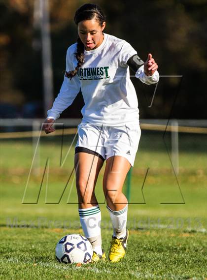 Thumbnail 2 in Southington vs Northwest Catholic (CIAC Class LL 1st Round) photogallery.