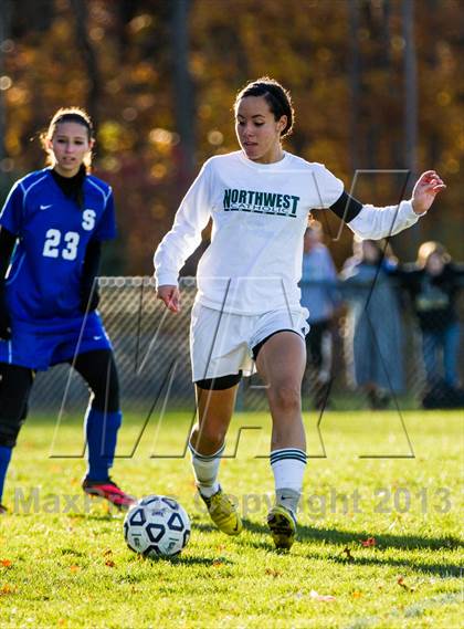 Thumbnail 3 in Southington vs Northwest Catholic (CIAC Class LL 1st Round) photogallery.