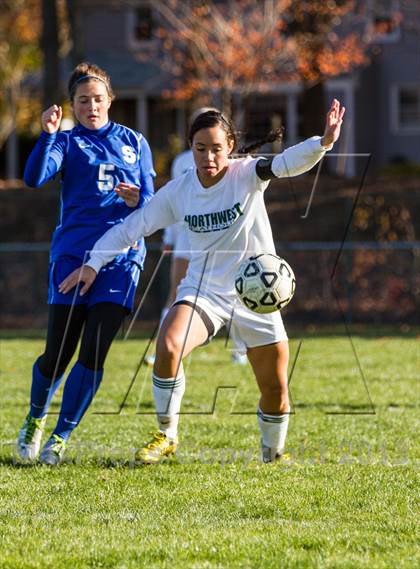 Thumbnail 1 in Southington vs Northwest Catholic (CIAC Class LL 1st Round) photogallery.