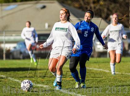 Thumbnail 2 in Southington vs Northwest Catholic (CIAC Class LL 1st Round) photogallery.