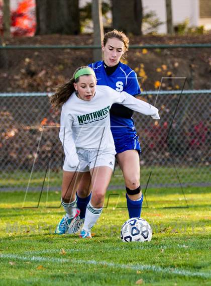Thumbnail 2 in Southington vs Northwest Catholic (CIAC Class LL 1st Round) photogallery.