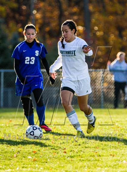 Thumbnail 2 in Southington vs Northwest Catholic (CIAC Class LL 1st Round) photogallery.
