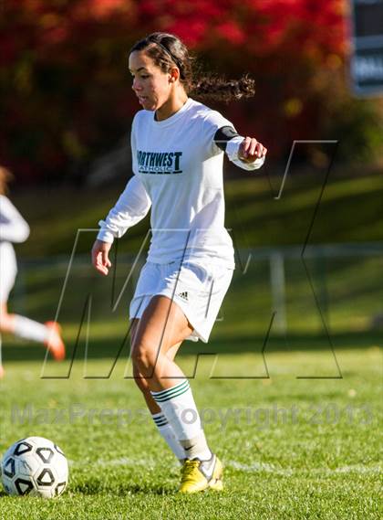 Thumbnail 2 in Southington vs Northwest Catholic (CIAC Class LL 1st Round) photogallery.