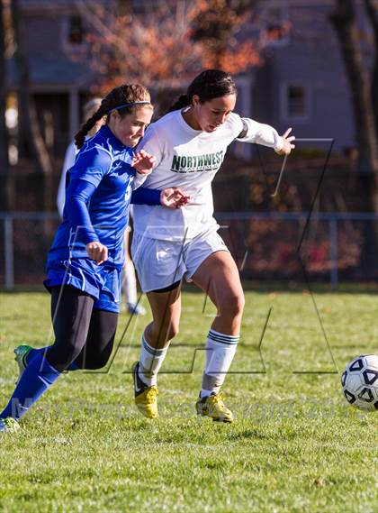 Thumbnail 2 in Southington vs Northwest Catholic (CIAC Class LL 1st Round) photogallery.