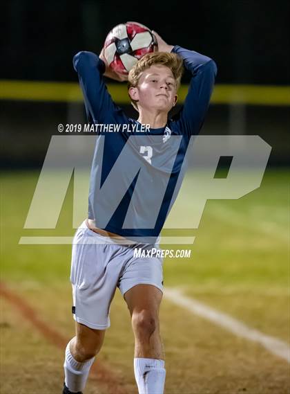 Thumbnail 1 in East Mecklenburg vs Hoke County (NCHSAA 4A First Round Playoff) photogallery.