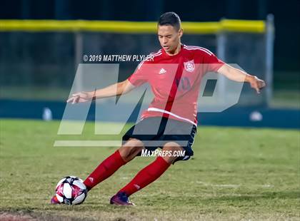 Thumbnail 1 in East Mecklenburg vs Hoke County (NCHSAA 4A First Round Playoff) photogallery.