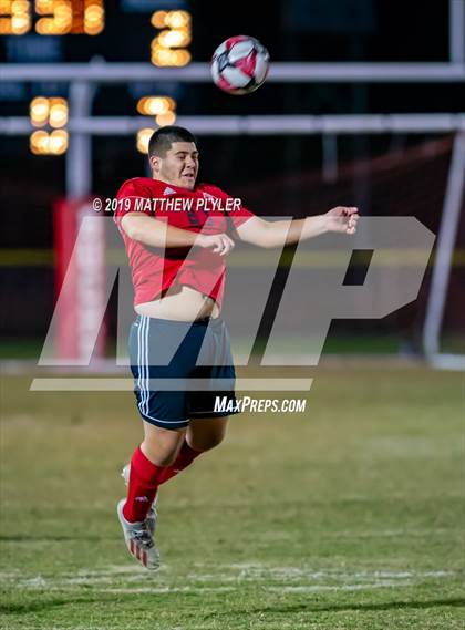 Thumbnail 3 in East Mecklenburg vs Hoke County (NCHSAA 4A First Round Playoff) photogallery.