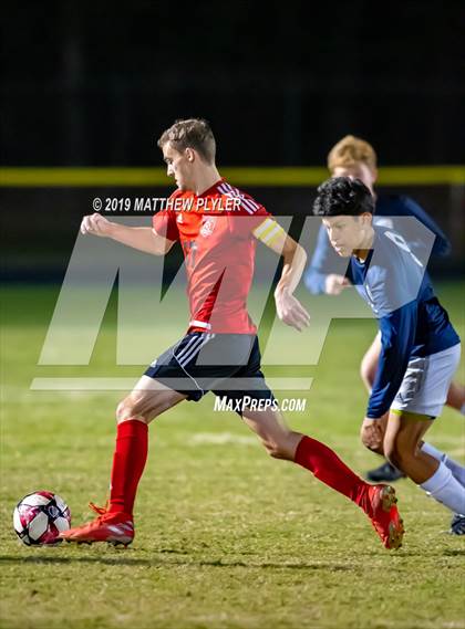 Thumbnail 1 in East Mecklenburg vs Hoke County (NCHSAA 4A First Round Playoff) photogallery.