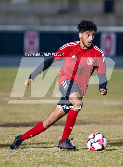 Thumbnail 2 in East Mecklenburg vs Hoke County (NCHSAA 4A First Round Playoff) photogallery.