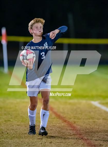 Thumbnail 3 in East Mecklenburg vs Hoke County (NCHSAA 4A First Round Playoff) photogallery.