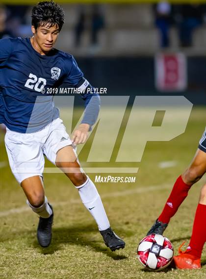 Thumbnail 1 in East Mecklenburg vs Hoke County (NCHSAA 4A First Round Playoff) photogallery.