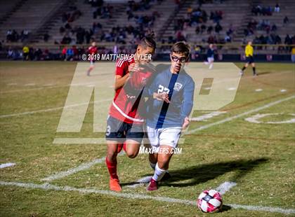 Thumbnail 3 in East Mecklenburg vs Hoke County (NCHSAA 4A First Round Playoff) photogallery.