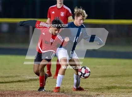 Thumbnail 3 in East Mecklenburg vs Hoke County (NCHSAA 4A First Round Playoff) photogallery.