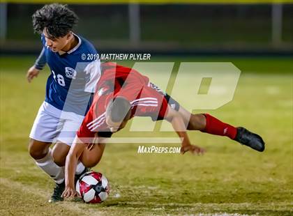 Thumbnail 2 in East Mecklenburg vs Hoke County (NCHSAA 4A First Round Playoff) photogallery.