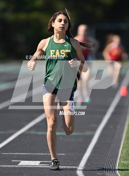 Thumbnail 3 in Section 6 Class A Track and Field Championships (Girls) photogallery.
